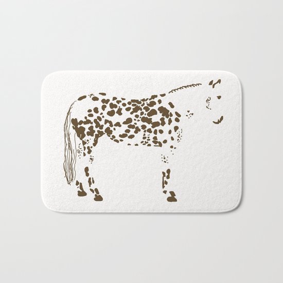 Appaloosa Spots Bath Mat
