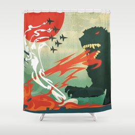Tokyo or Bust Shower Curtain