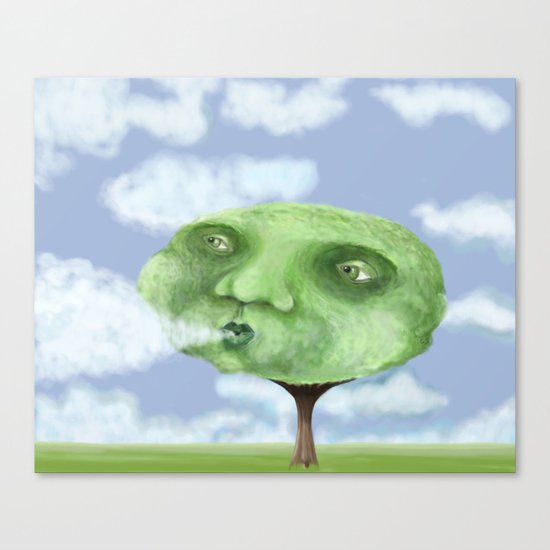 Making Clouds Canvas Print