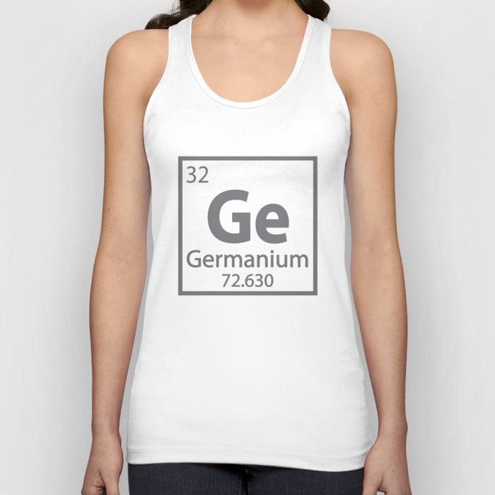 Germanium - Germany Science Periodic Table Tank Top
