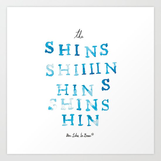 The Shins Art Print