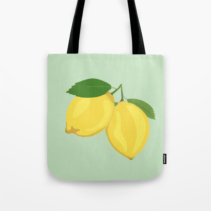 Lemon Pistachio Tote Bag