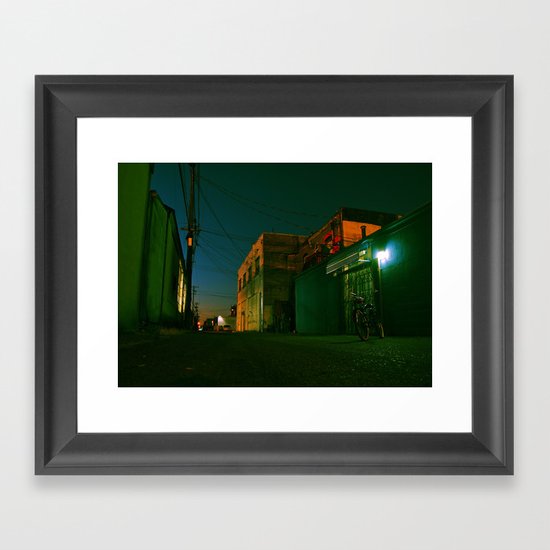 Summer night cruiser Framed Art Print