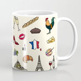 French pattern Mug