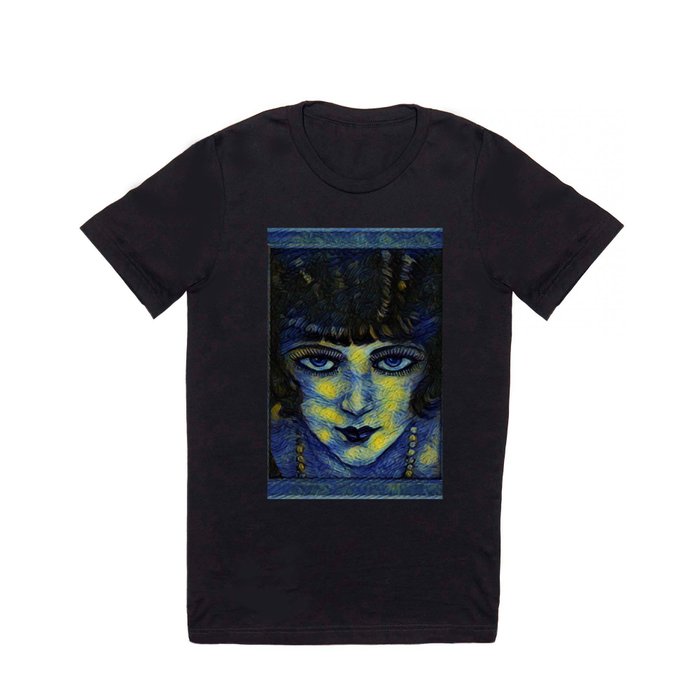 Van Gogh's Girlfriend avant-garde portrait painting for bedroom, living room, and home wall decor T Shirt