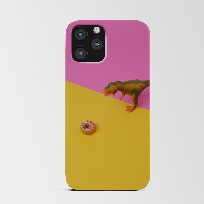 Dinos Like Donuts iPhone Card Case