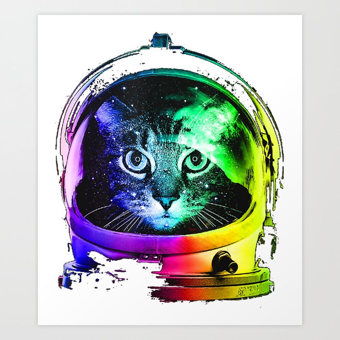 Space cat shirt 2025