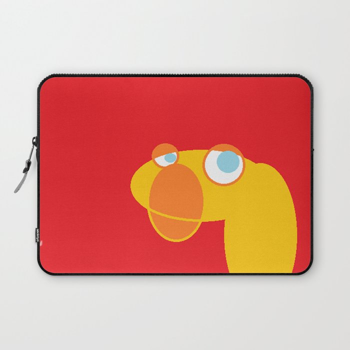 Disappointed Sock Monkey Laptop Sleeve
