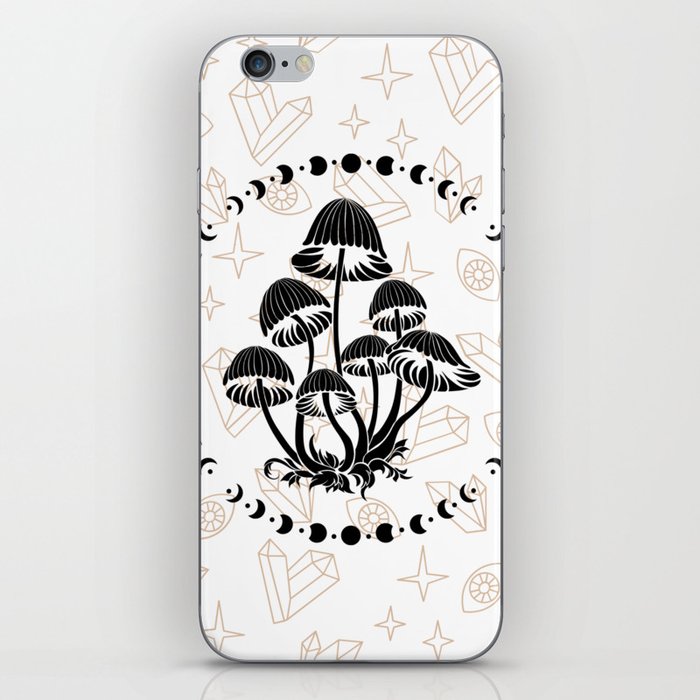 Moons and Shrooms iPhone Skin