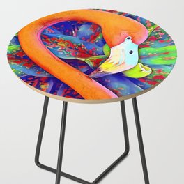 Hot Flamingo Side Table