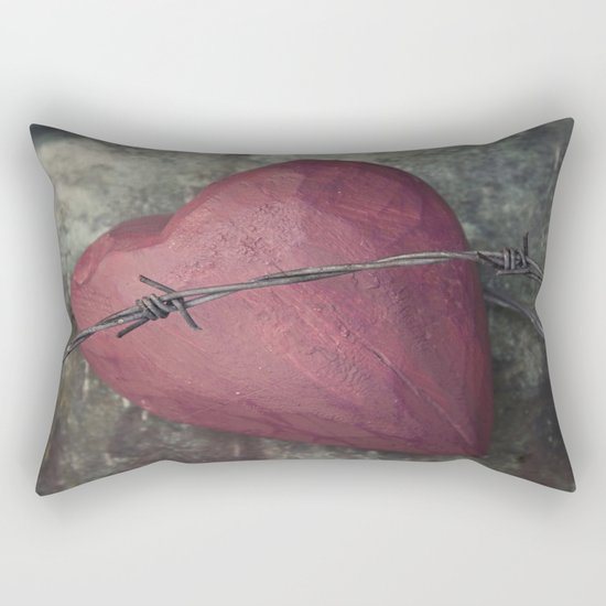 Trapped Heart III Rectangular Pillow
