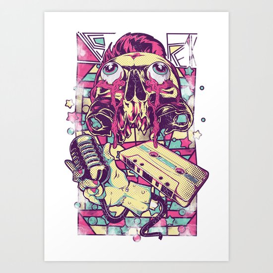 Party animal Art Print