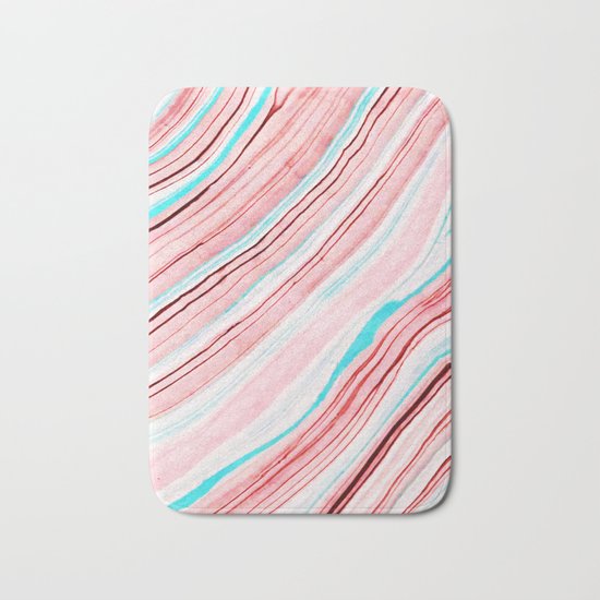 Between the Lines #society6 #dcor #buyart Bath Mat