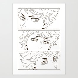 anime eyes art prints to match any home s decor society6