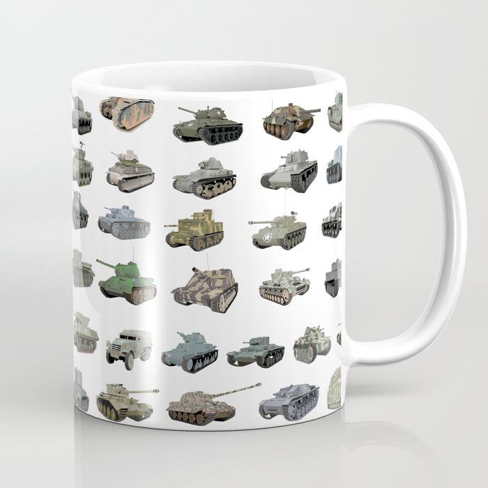 Various WW2 Tanks Coffee Mug