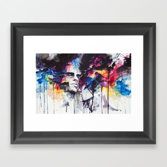 la nostra infinita abnegazione Framed Art Print