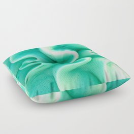Teal Cupcake Frosting Floor Pillow