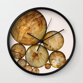 Wood Wood 1 Wall Clock