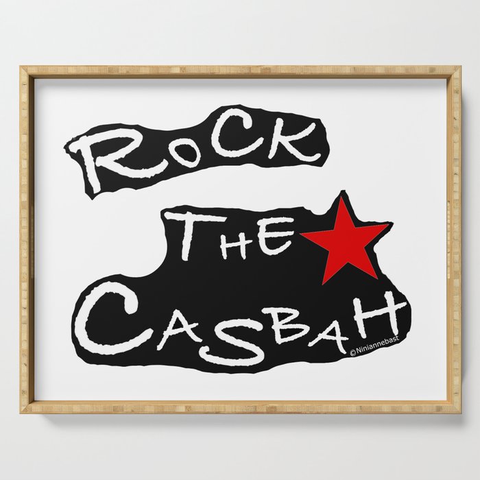 Rock The Casbah Serving Tray