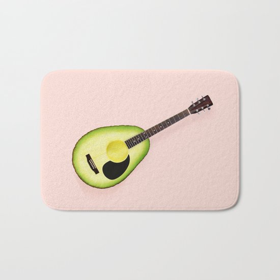AVOCADO GUITAR Bath Mat