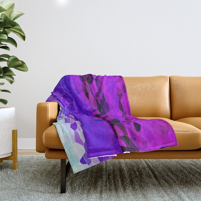 INVITE TO LILAC Throw Blanket