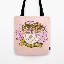 Aquarius Mushroom Tote Bag