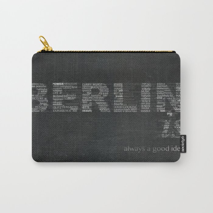 BERLIN is Carry-All Pouch