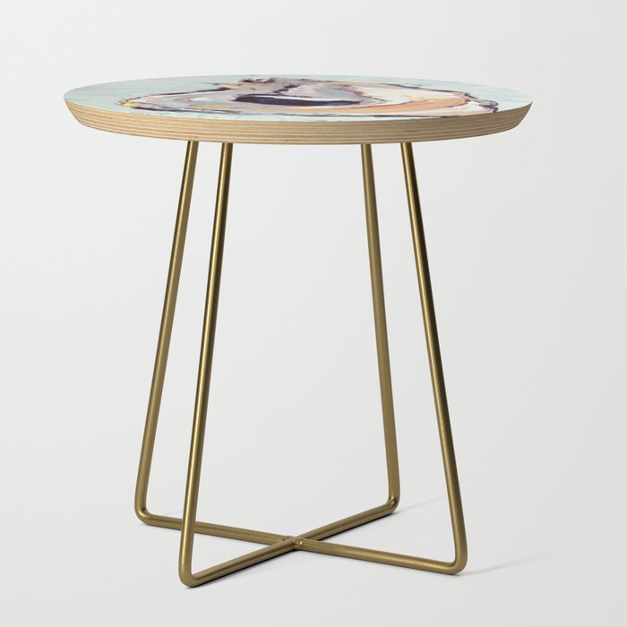 Oyster shell Side Table