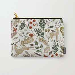 Christmas in the wild nature Carry-All Pouch