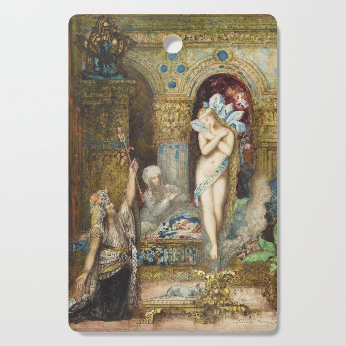 The fables - a summoning - Gustave Moreau Cutting Board