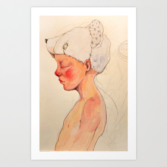 Little dreamer Art Print