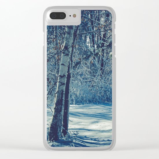 Into The Woods Clear iPhone Case
