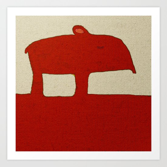 Tapir Art Print