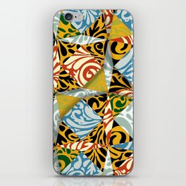 Colorful Quilt iPhone Skin