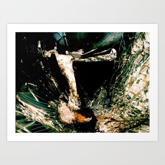 Oops. Art Print