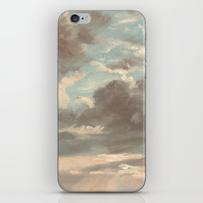 Clouds Painting | Vintage Cloudscape | Moody Antique iPhone Skin