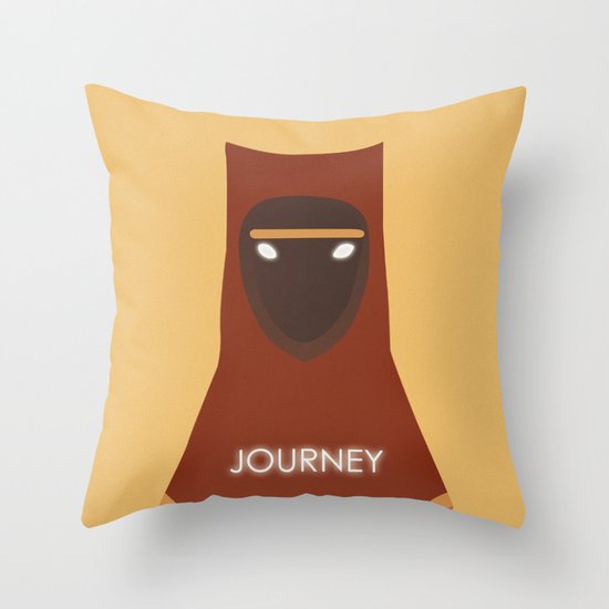 JOURNEY Throw Pillow