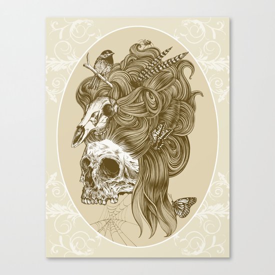 Formal portrait Canvas Print