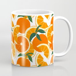 Orange Harvest - White Coffee Mug