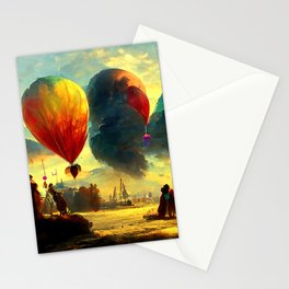 Balloon Festival Stationery Card