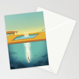 Beneath the Surface Stationery Card