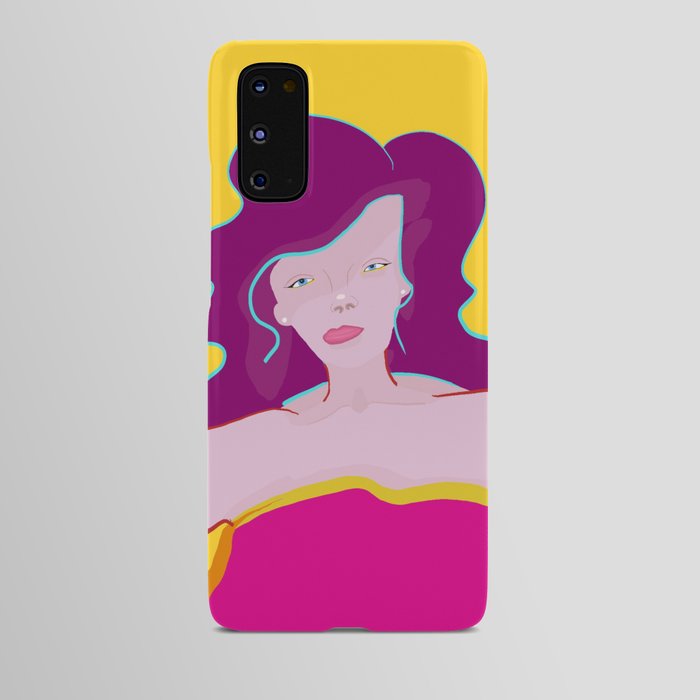 Woman In Towel Android Case