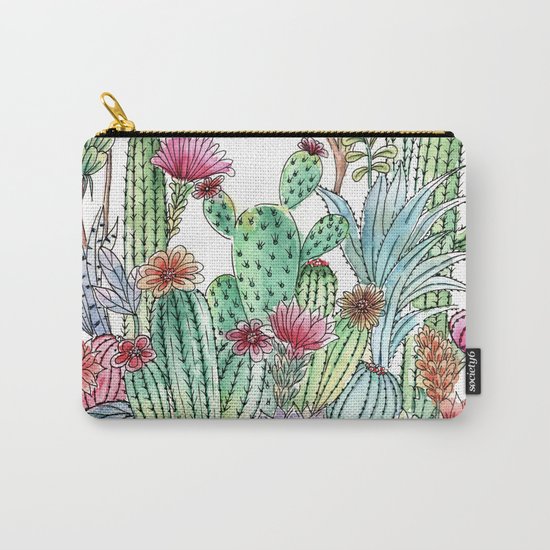 Cactus garden Carry-All Pouch