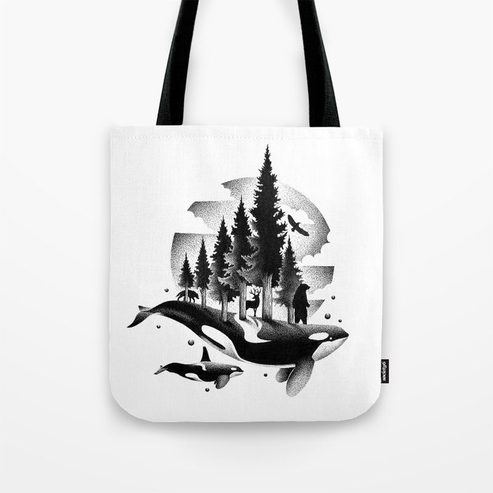 GREETINGS FROM THE PACIFIC NORTHWEST Tote Bag