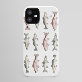 Pattern: Inshore Slam ~ Redfish, Snook, Trout by Amber Marine ~ (Copyright 2013) iPhone Case