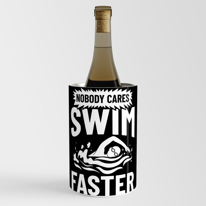 Swimming Coach Swim Pool Swimmer Lesson Wine Chiller