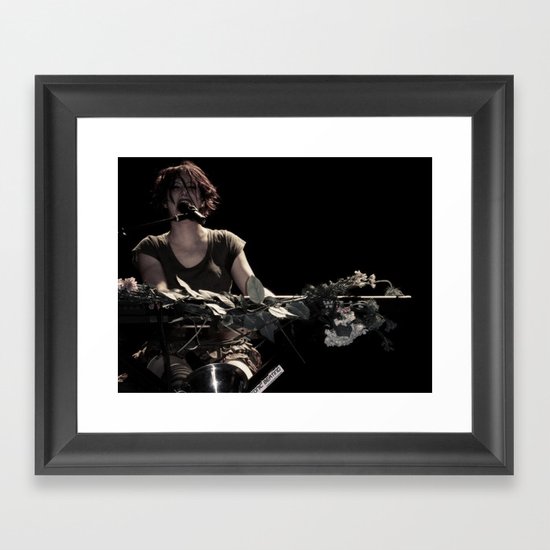 Amanda F*cking Palmer Framed Art Print