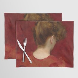 Study of Lilia by Carolus-Duran Placemat