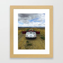 Doors Open, Eyes Open Framed Art Print