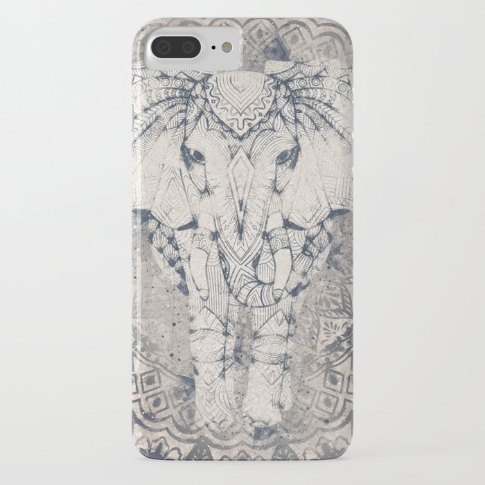 indian elephant mandala iphone case